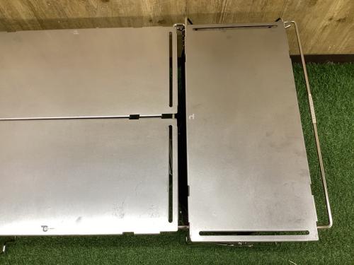 TOKYO CRAFTS (トウキョウクラフト) アウトドアテーブル シルバー コードユニット テーブルセット