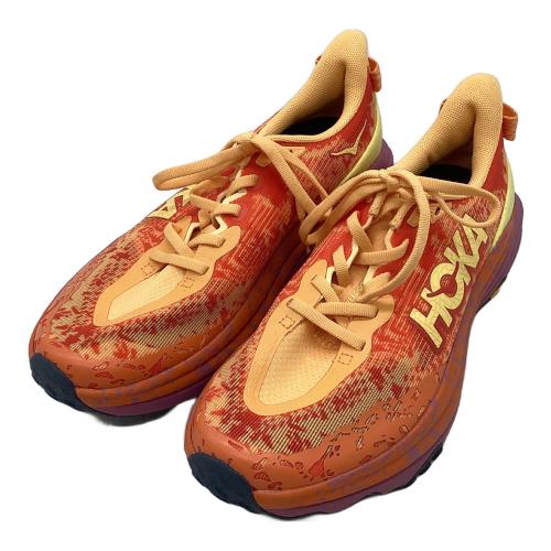 HOKAONEONE (ホカオネオネ) SPEEDGOAT6 トレランシューズ トレッキングシューズ 1147811SRBT レディース SIZE 24.5cm オレンジ