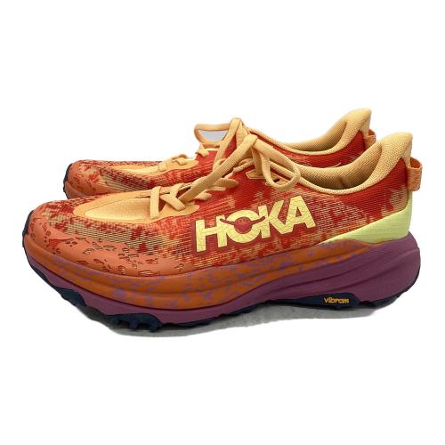 HOKAONEONE (ホカオネオネ) SPEEDGOAT6 トレランシューズ トレッキングシューズ 1147811SRBT レディース SIZE 24.5cm オレンジ