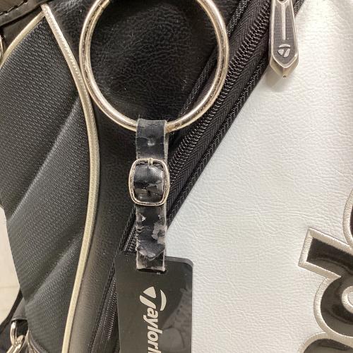 TaylorMade (テーラーメイド) キャディバッグ ブラック×ホワイト