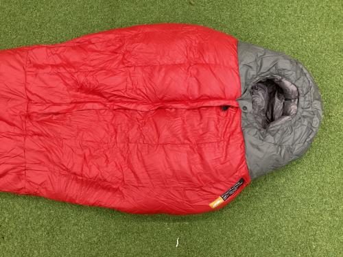 GOLITE (ゴーライト) マミー型シュラフ(ダウン) レディース レッド×グレー スタッフサック付 ADRENALINE 4SEASON