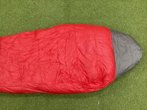 GOLITE (ゴーライト) マミー型シュラフ(ダウン) レディース レッド×グレー スタッフサック付 ADRENALINE 4SEASON