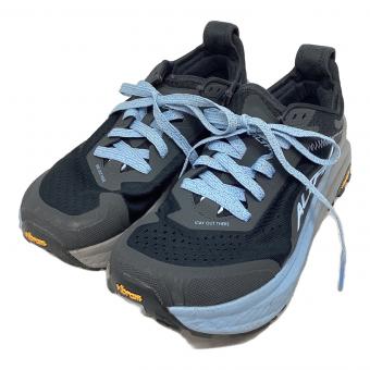 ALTRA (アルトラ) OLYMPUS 6 トレランシューズ トレッキングシューズ AL0A85NK000 レディース US9(26cm) ブラック×スカイブルー