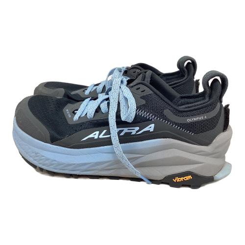 ALTRA (アルトラ) OLYMPUS 6 トレランシューズ トレッキングシューズ AL0A85NK000 レディース US9(26cm) ブラック×スカイブルー