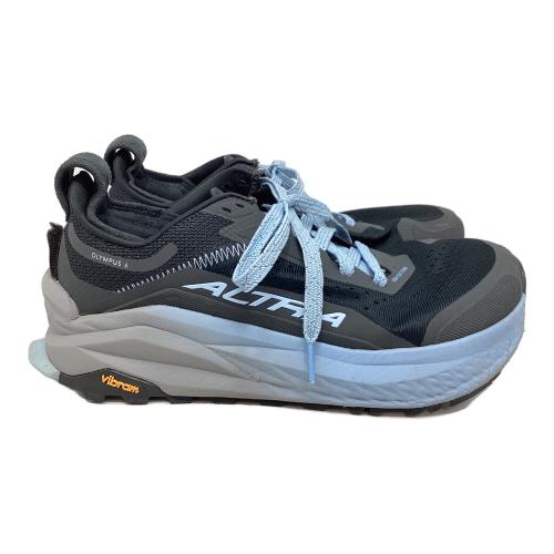 ALTRA (アルトラ) OLYMPUS 6 トレランシューズ トレッキングシューズ AL0A85NK000 レディース US9(26cm) ブラック×スカイブルー