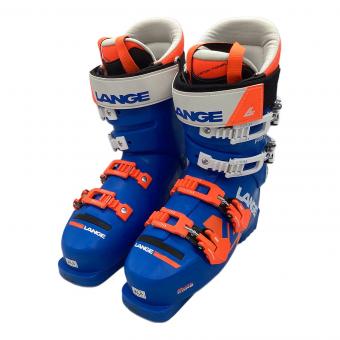 LANGE (ラング) RS100 S.C WIDE スキーブーツ メンズ SIZE 25.5cm ブルー×オレンジ