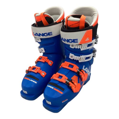 LANGE (ラング) RS100 S.C WIDE スキーブーツ メンズ SIZE 25.5cm ブルー×オレンジ