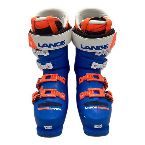 LANGE (ラング) RS100 S.C WIDE スキーブーツ メンズ SIZE 25.5cm ブルー×オレンジ