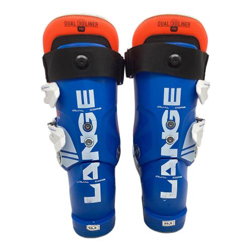 LANGE (ラング) RS100 S.C WIDE スキーブーツ メンズ SIZE 25.5cm ブルー×オレンジ