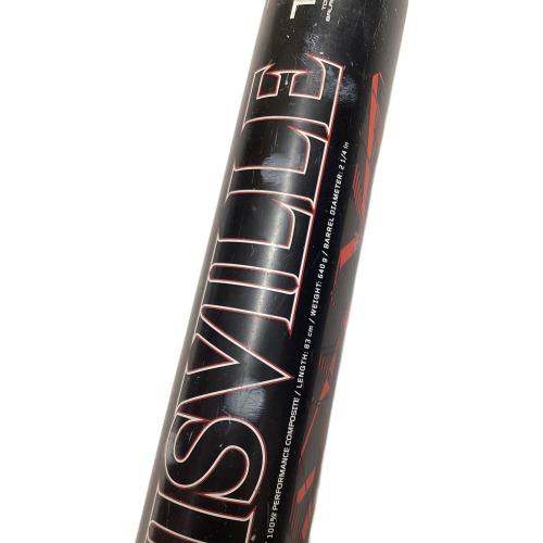 LOUISVILLE SLUGGER (ルイスビルスラッガー) カタリスト3 TI ソフトボール用バット 83cm/640g ブラック×レッド