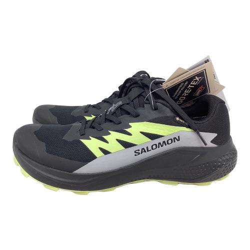 SALOMON (サロモン) ALPHAGLIDE GTX トレランシューズ トレッキングシューズ メンズ SIZE 26cm ブラック×イエロー