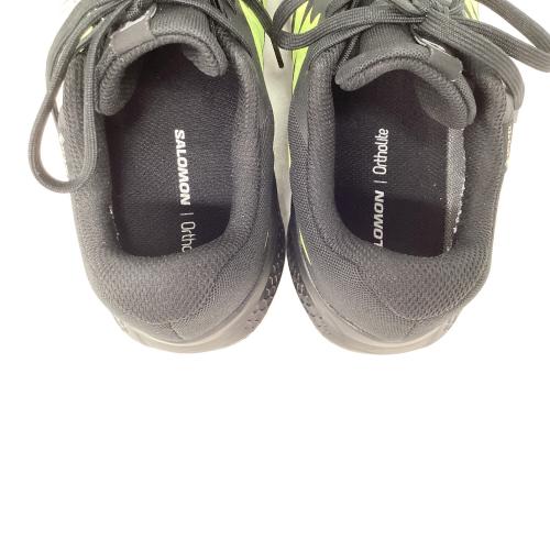 SALOMON (サロモン) ALPHAGLIDE GTX トレランシューズ トレッキングシューズ メンズ SIZE 26cm ブラック×イエロー