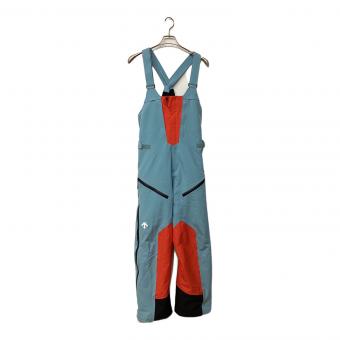 DESCENTE (デサント) S.I.O INSULATED BIB PANTS スキーウェア(パンツ) DW4FLP53M 24-25年モデル メンズ SIZE M スカイブルー×オレンジ