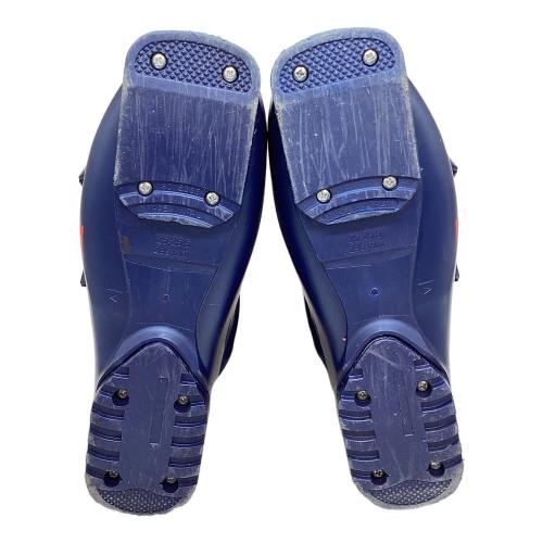LANGE (ラング) RS130MV スキーブーツ カスタムインソール仕様(SIDAS) 23-24年モデル @ メンズ SIZE 25-25.5cm ネイビー×オレンジ