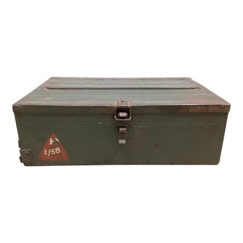 イギリス軍 (イギリスグン) アンモ缶 WW2 推定50's ミリタリー Bren Ammo BOX
