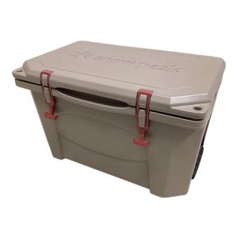 Snow peak (スノーピーク) ハードロッククーラー 40QT クーラーボックス UG-302GY 約38L ブラウン×レッド