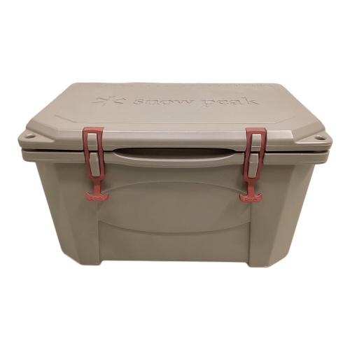 Snow peak (スノーピーク) ハードロッククーラー 40QT クーラーボックス UG-302GY 約38L ブラウン×レッド