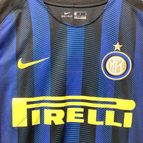 インテル・ミラノ サッカーユニフォーム 776891-011 16-17ホーム メンズ SIZE L ブラック×ブルー