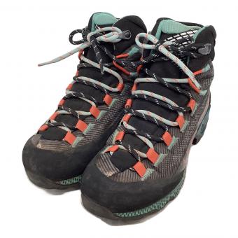 LA SPORTIVA (ラ スポルティバ) エクイリビウムハイクウーマンGTX ハイカット(ソフトソール) トレッキングシューズ G00E33 レディース SIZE EU36(約23cm) ブラック×スカイブルー