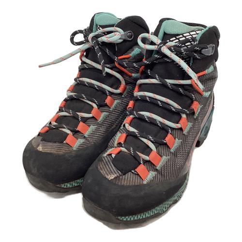 LA SPORTIVA (ラ スポルティバ) エクイリビウムハイクウーマンGTX ハイカット(ソフトソール) トレッキングシューズ G00E33 レディース SIZE EU36(約23cm) ブラック×スカイブルー