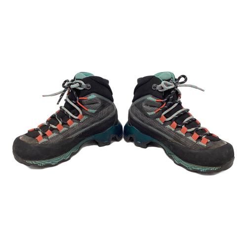LA SPORTIVA (ラ スポルティバ) エクイリビウムハイクウーマンGTX ハイカット(ソフトソール) トレッキングシューズ G00E33 レディース SIZE EU36(約23cm) ブラック×スカイブルー