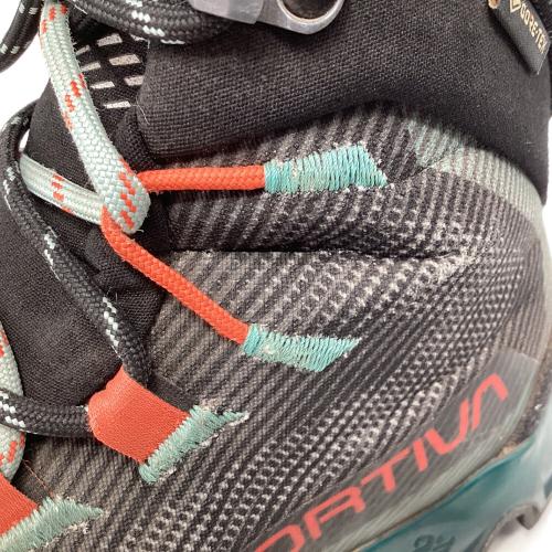 LA SPORTIVA (ラ スポルティバ) エクイリビウムハイクウーマンGTX ハイカット(ソフトソール) トレッキングシューズ G00E33 レディース SIZE EU36(約23cm) ブラック×スカイブルー