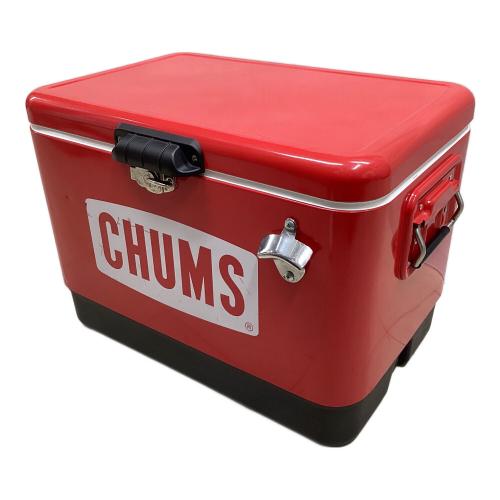 CHUMS (チャムス) スチールクーラーボックス クーラーボックス CH62-1802 54L レッド