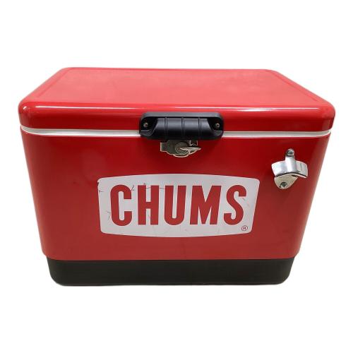 CHUMS (チャムス) スチールクーラーボックス クーラーボックス CH62-1802 54L レッド