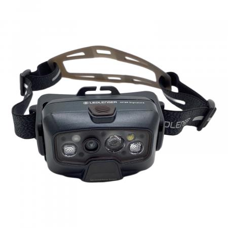 LED LENSER (レッドレンザー) ヘッドライト ブラック HF8R Signature