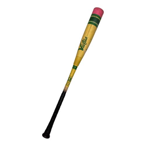 Victus (ビクタス) TICONDEROGA 軟式バット VJJSBBYP ペンシル バット  84cm/6.9cmDIA イエロー×グリーン