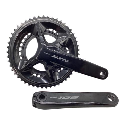 SHIMANO (シマノ) 105 クランクセット 自転車用品 FC-R7100 ブラック  2x12スピード