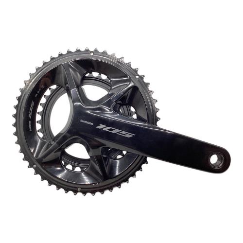SHIMANO (シマノ) 105 クランクセット 自転車用品 FC-R7100 ブラック  2x12スピード