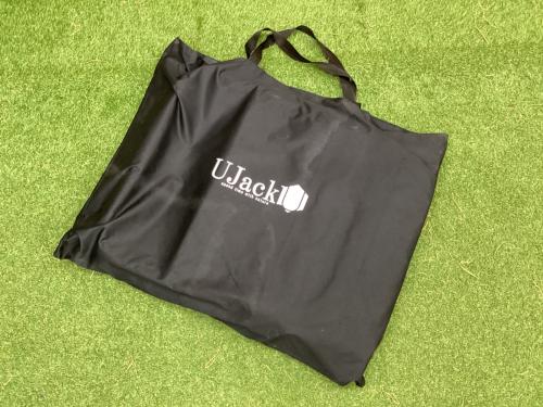 UJack (ユージャック) 難燃リクライニングローチェア ブラック　別売プレミアムクッション付