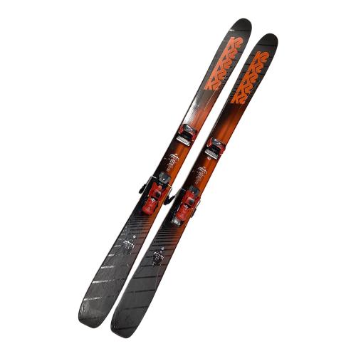 K2 (ケーツー) PINNACLE 105 ファットスキー 17-18年モデル レッド×ブラック 177cm