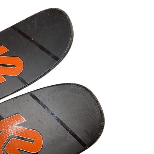 K2 (ケーツー) PINNACLE 105 ファットスキー 17-18年モデル レッド×ブラック 177cm