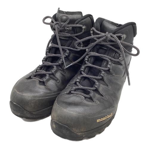 mont-bell (モンベル) マウンテンクルーザー600 レザー ミドルカット トレッキングシューズ 1129752 レザー メンズ EUR43(27.5cm) グレー
