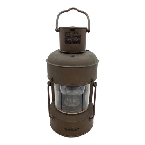 日本船燈株式会社 (ニホンセントウカブシキカイシャ) アンカーランプ オイルランタン 739型 MAST HEAD LIGHT 運輸省承認品 ヴィンテージ