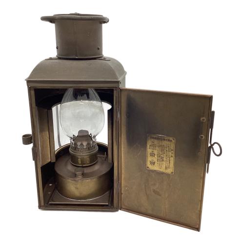 日本船燈株式会社 (ニホンセントウカブシキカイシャ) アンカーランプ オイルランタン 739型 MAST HEAD LIGHT 運輸省承認品 ヴィンテージ