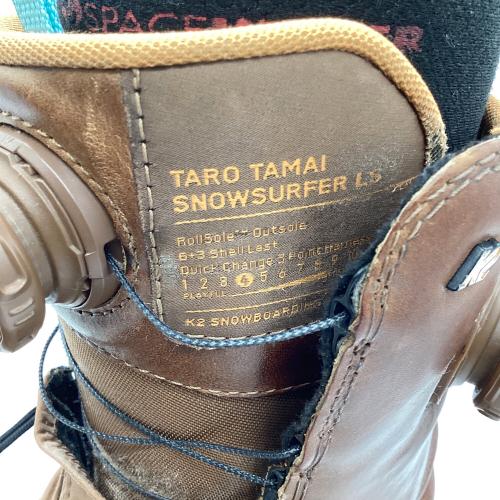 K2 (ケーツー) TARO TAMAI LS スノーボードブーツ 24-25モデル メンズ SIZE 24.5cm ブラウン