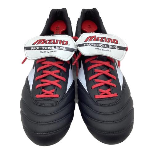 MIZUNO (ミズノ) サッカースパイク モレリアⅡJAPAN シューズキーパー付 メンズ SIZE 27.5cm ブラック×レッド