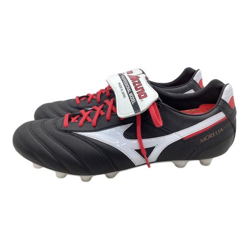 MIZUNO (ミズノ) サッカースパイク モレリアⅡJAPAN シューズキーパー付 メンズ SIZE 27.5cm ブラック×レッド
