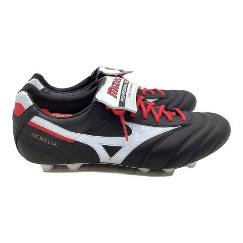 MIZUNO (ミズノ) サッカースパイク モレリアⅡJAPAN シューズキーパー付 メンズ SIZE 27.5cm ブラック×レッド