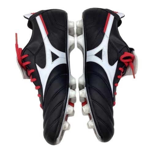 MIZUNO (ミズノ) サッカースパイク モレリアⅡJAPAN シューズキーパー付 メンズ SIZE 27.5cm ブラック×レッド