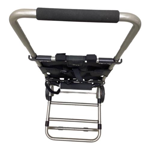 DAIWA (ダイワ) キャリーカート ダイワ Fパックキャスター シルバー×ブラック 耐荷重15kg