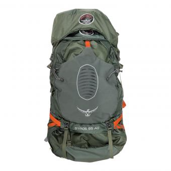 OSPREY (オスプレー) バックパック グリーン×オレンジ atmos 65 AG