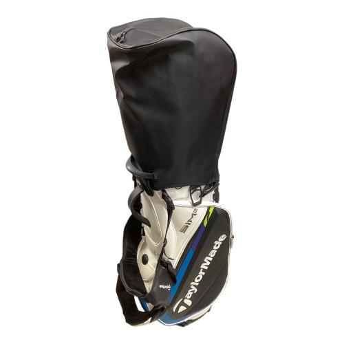 TaylorMade (テーラーメイド) キャディバッグ 4口 9.5型 ホワイト×ブラック グローバルツアースタンドバッグ