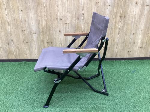 Snow peak (スノーピーク) アウトドアチェア LV-093GY ショートグレー ローチェア