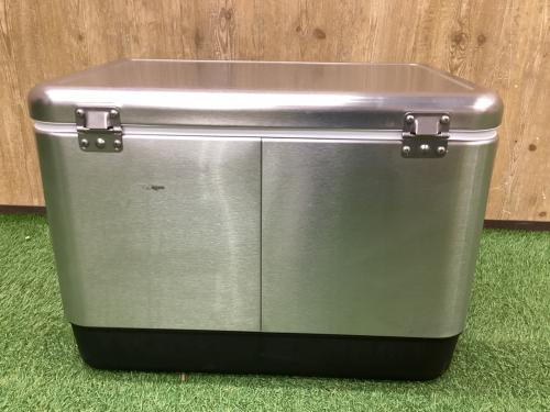 Coleman (コールマン) スチールベルトクーラー クーラーボックス 54L シルバー×ブラック