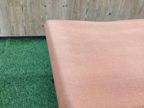 Snow peak (スノーピーク) アウトドアチェア LV-103 廃盤品 オレンジ ローチェア オットマン