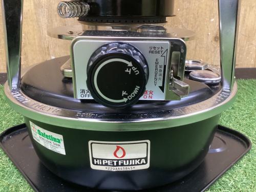 FUJIKA (フジカ) ハイペット アウトドアヒーター KSP-229-21C-J2 ブラック PSCマーク有